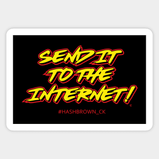 Send It To The Internet! Sticker